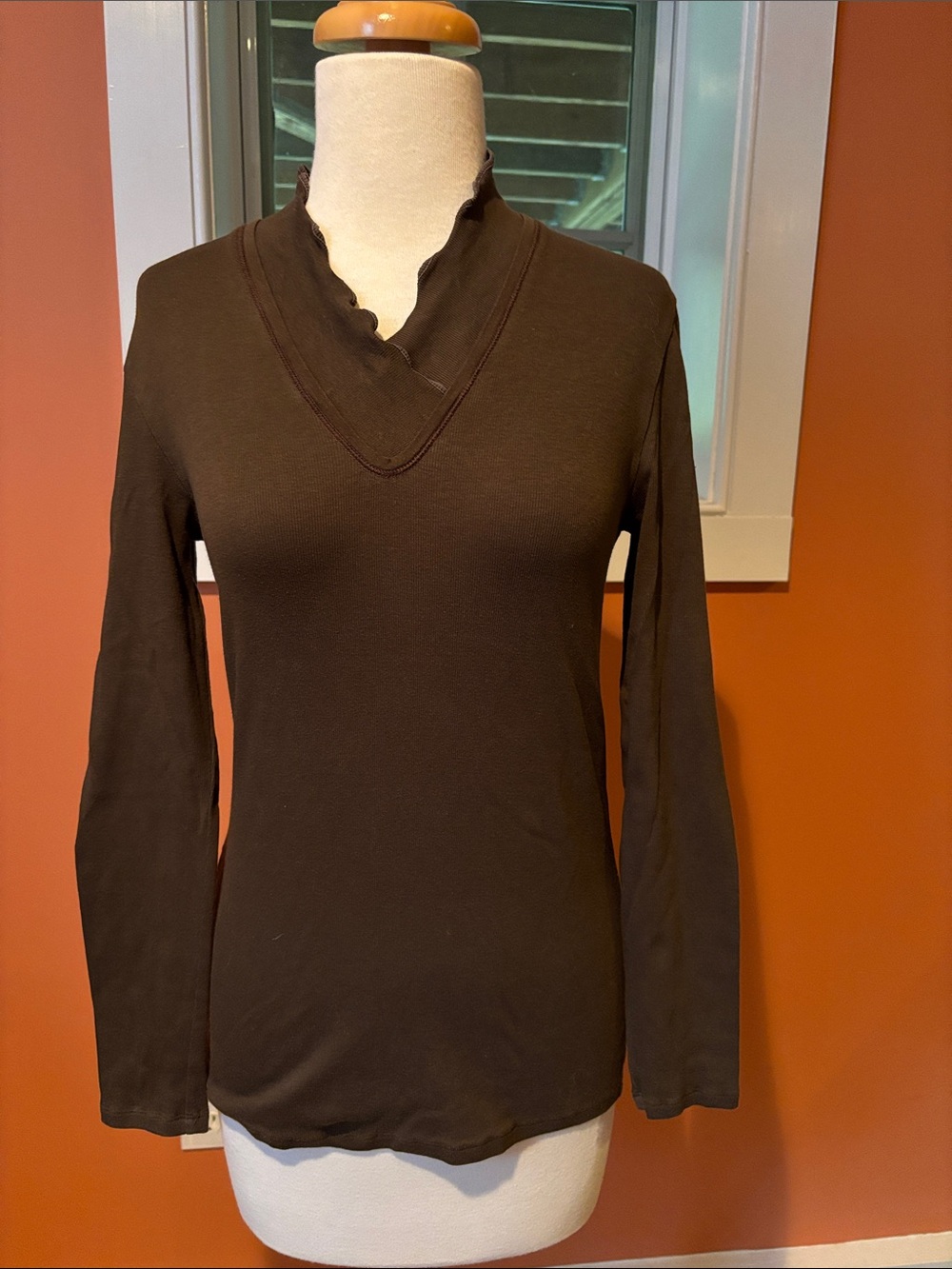 Rivamonti long sleeve cotton top